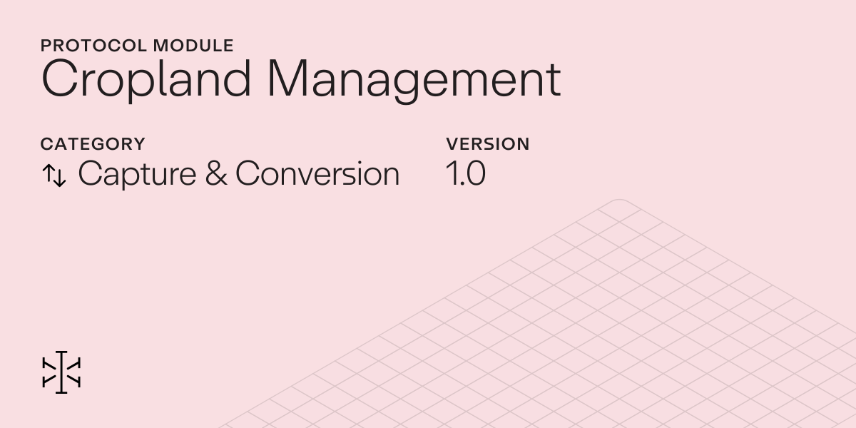 Cropland Management v1.0 — Isometric