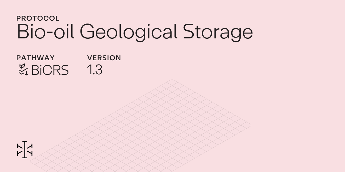 Bio-oil Geological Storage v1.3 — Isometric