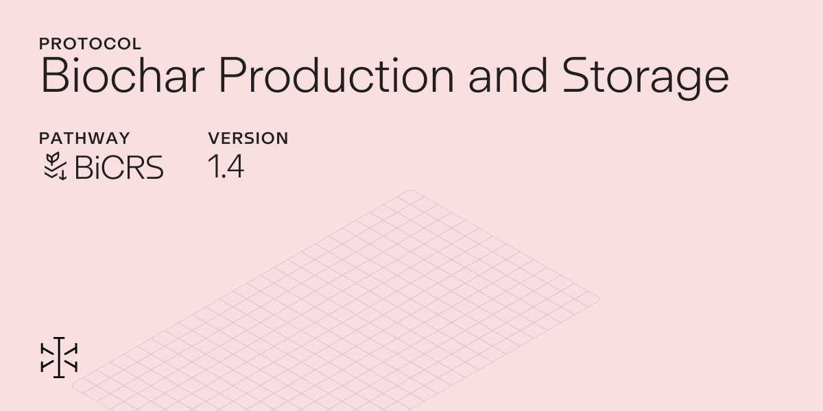 Biochar Production and Storage v1.4 — Isometric