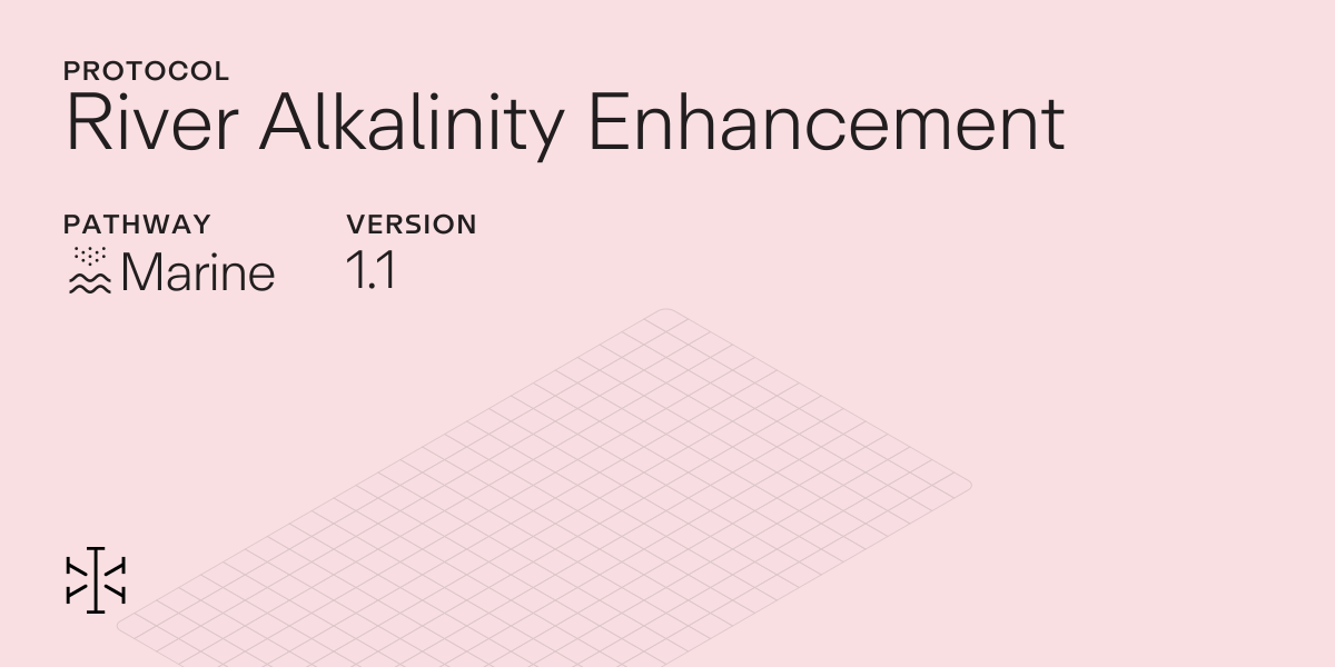 River Alkalinity Enhancement v1.1 — Isometric
